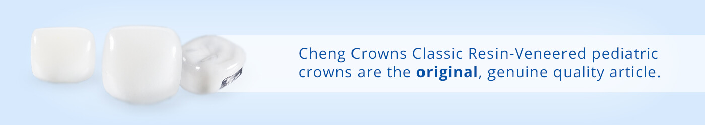 Cheng Crowns Pre-veneered Stainless Steel Crowns - The Original Aesthetic Pediatric Crown