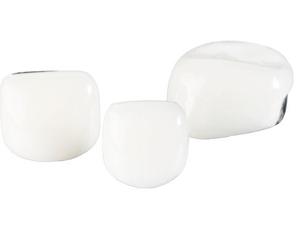 Stainless Steel Crowns with White Facings - Pediatric Stainless Steel Crowns