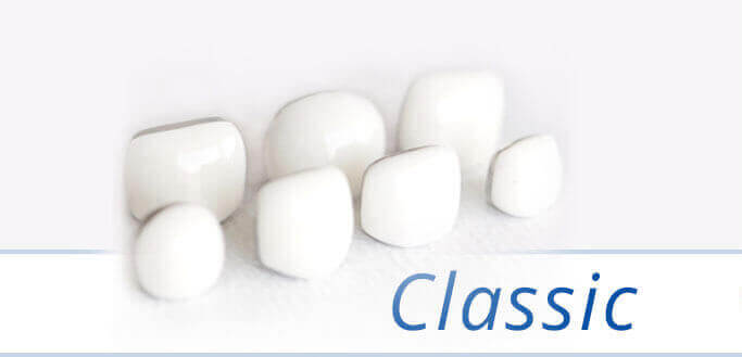 Cheng Crowns Classic pediatric crowns: stainless steel crowns with white facings