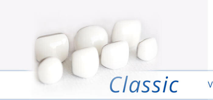 Cheng Crowns Classic pediatric crowns: stainless steel crowns with white facings