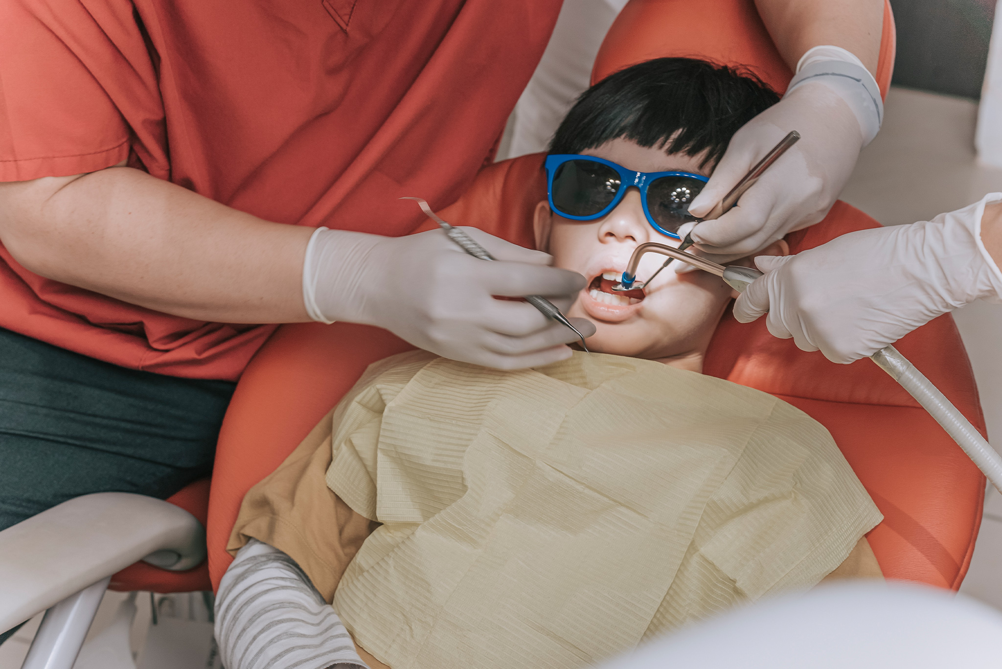 How common are pediatric dental crowns – child getting a pediatric crown