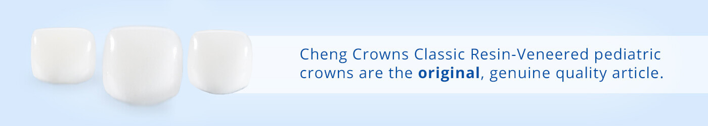 Cheng Crowns Pre-veneered Stainless Steel Crowns - The Original Aesthetic Pediatric Crown